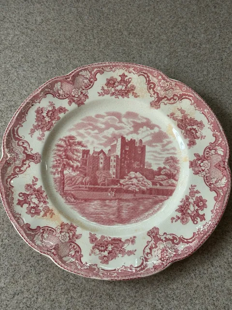 Johnson Brothers Old Britain Castles Pink Plate