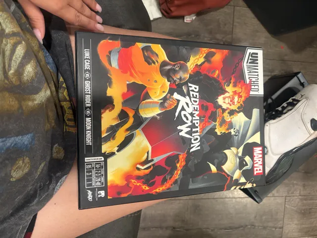Restoration Games Unmatched Marvel Redemption Row Board Game