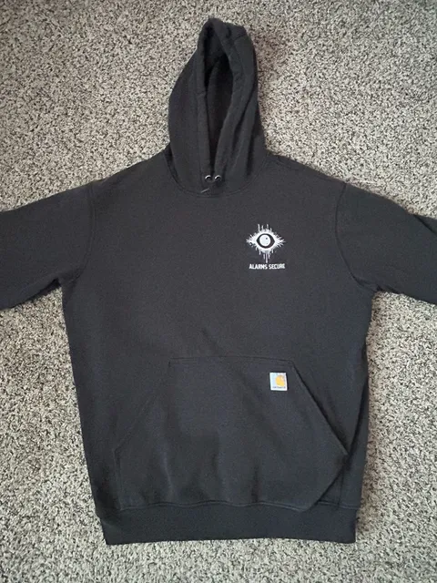 Carhartt Alarms Secure Hoodie Black