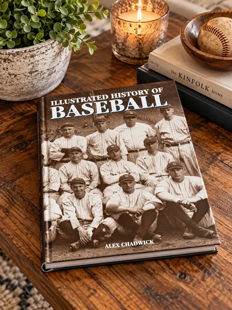 The Illustrated History of Baseball Alex Chadwick 1995 Hardcover Sports Book
