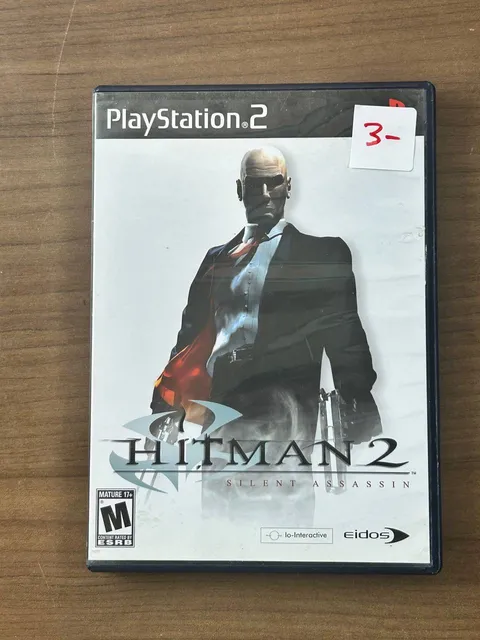 Hitman 2 Silent Assassin PS2 PlayStation 2 2002 Complete w/ Manual