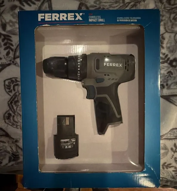 Ferrex 12V Cordless Impact Drill