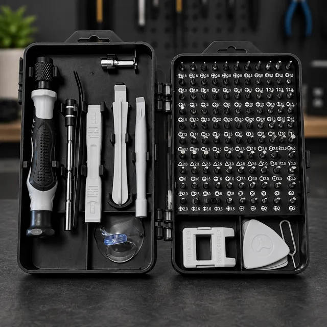 Precision Screwdriver Set | 115-in-1 Electronic Repair Tool Kit