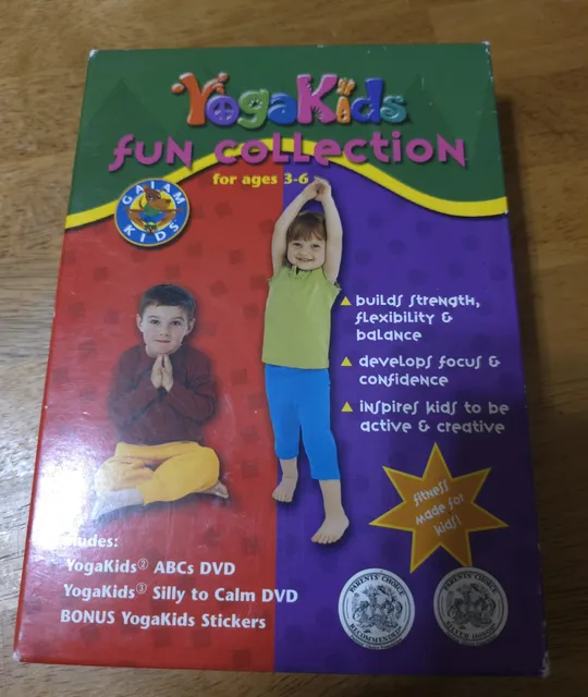 Gaiam Kids: Yogakids Fun Collection (DVD, 2005)