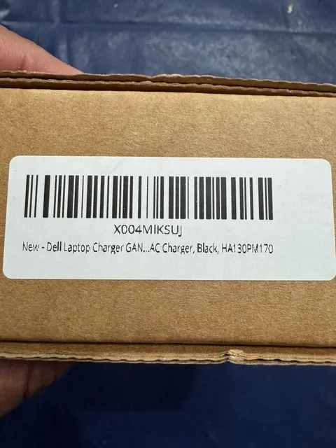 Dell Laptop Charger GAN AC Charger Black HA130PM170
