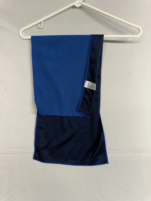 Prime Cooling Towel Blue Mesh Sports Fitness Workout Accessory