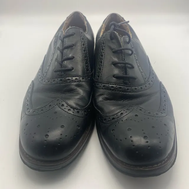 Dockers Wingtip Oxford Shoes Black Leather