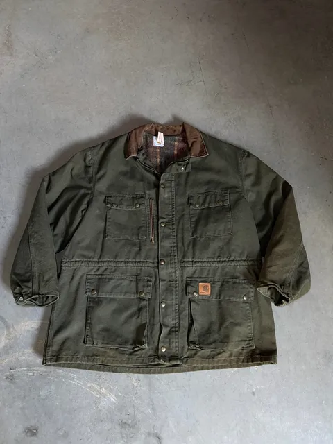 80s Blanket Lined Carhartt PB1366 Field Coat