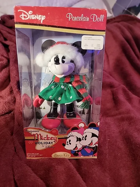 Original Mickey Holiday Porcelain Doll