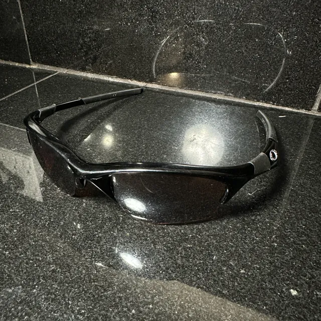 Oakley Half Jacket 03-614 Black Frame Made In USA