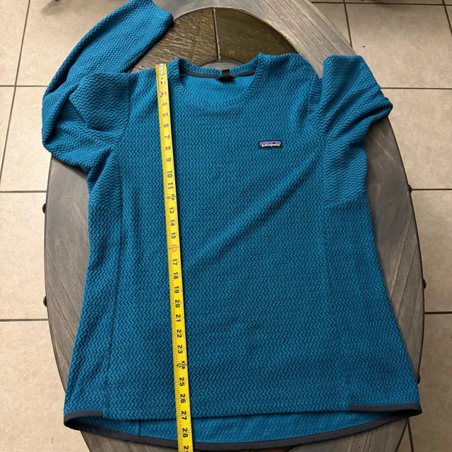 Patagonia R1 Daily Pullover Sweater Size XL Blue Fleece