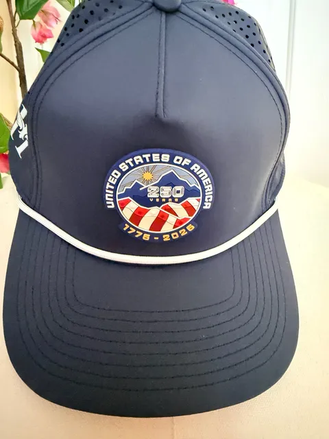 Unbranded United States Of America 250 Years Hat Snapback Navy Blue
