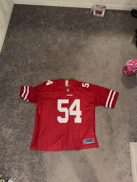 NFL San Francisco 49ers Fred Warner 54 Jersey Red