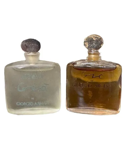 VTG 1990s Giorgio Armani women's fragrances (discontinued) miniature bottles 5ml