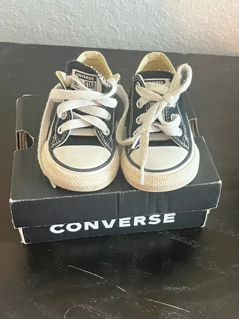 Converse All Star Low Sneakers Black Toddler