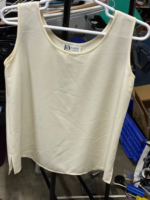 DA-RUE of California Cream Tank Top
