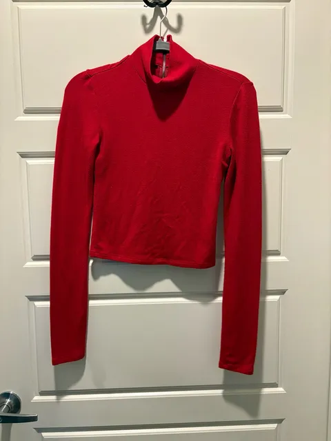 Turtleneck Crop Top