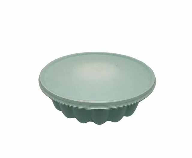 Tupperware Vintage Jello Mold Gelatin Dessert Maker Teal Mint Green