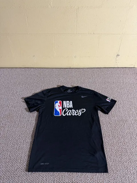 Nike NBA Cares All Star 2023 Utah T-Shirt Size M Black Dri-Fit