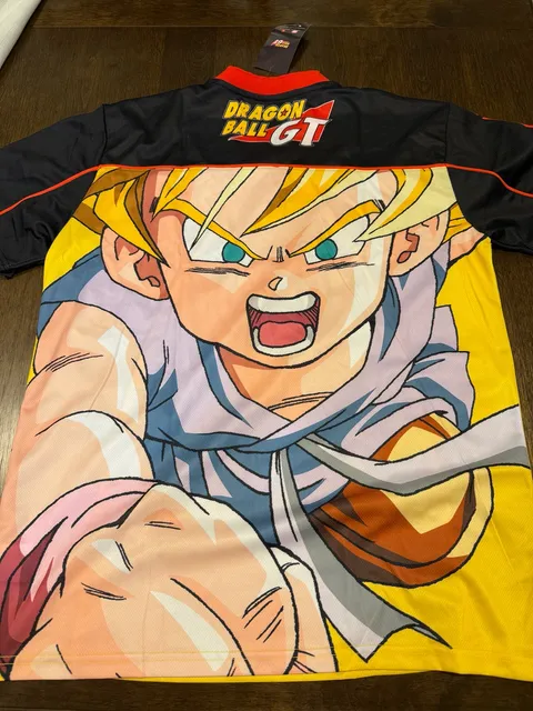 Dragon Ball GT Jersey Size M Goku Super Saiyan Graphic