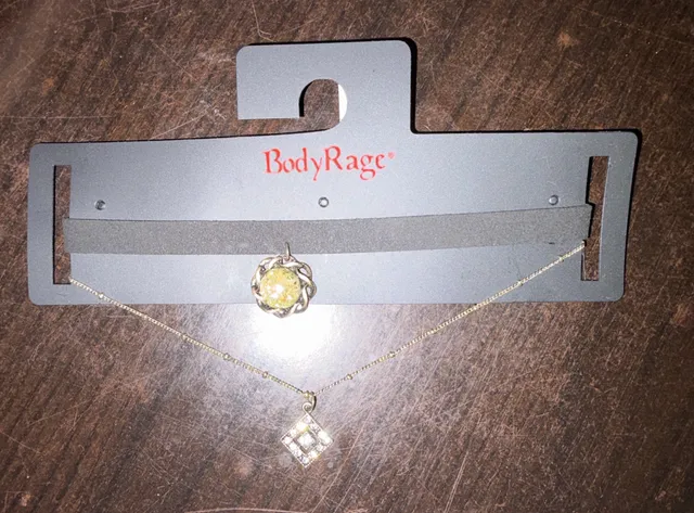 Body Rage 2-Pack Choker Necklace Set