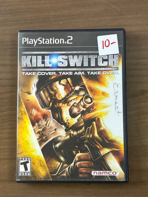 Kill Switch PS2 PlayStation 2 2003 Complete CIB w/ Manual Namco