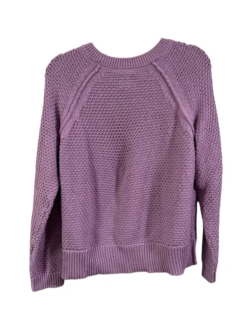 Purple Crewneck Sweater