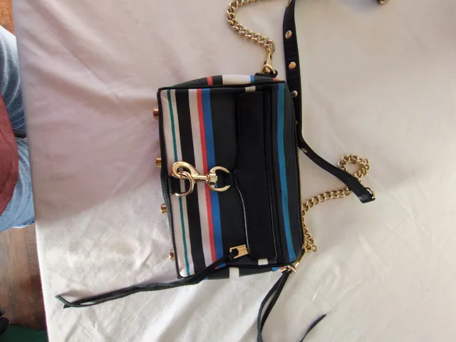 Rebecca Minkoff Stripe Crossbody Bag