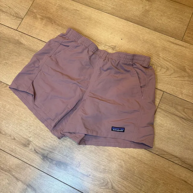 Patagonia Baggies Shorts Size S Mauve Pink