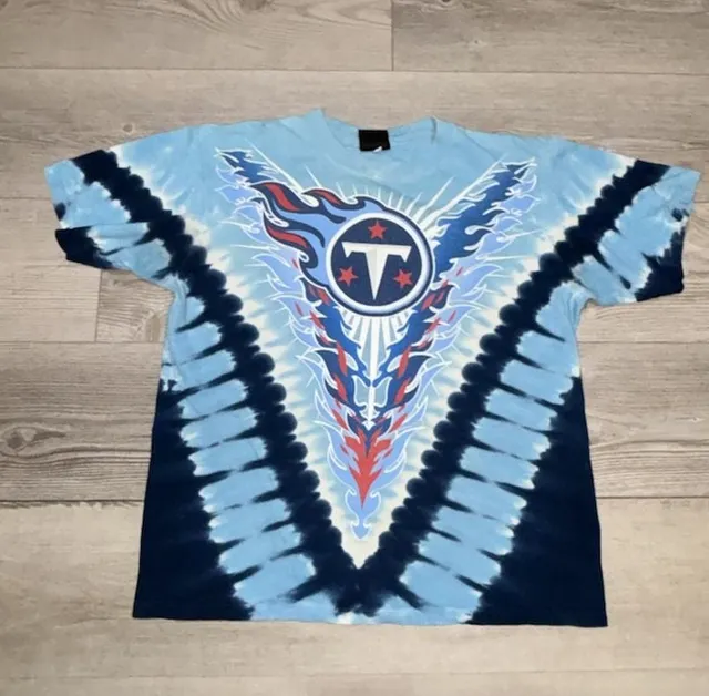 NFL Tennessee Titans Tie-Dye Graphic T-Shirt Blue