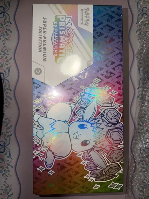 Pokemon Scarlet & Violet Prismatic Evolutions Super-Premium Collection