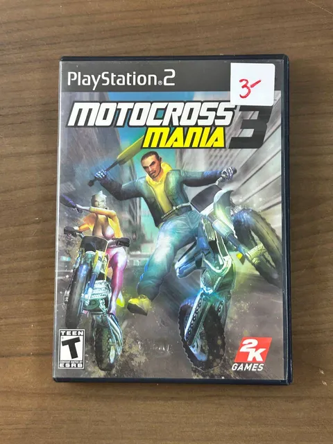 Motocross Mania 3 Sony PlayStation 2 PS2 2005 Disc & Case No Manual