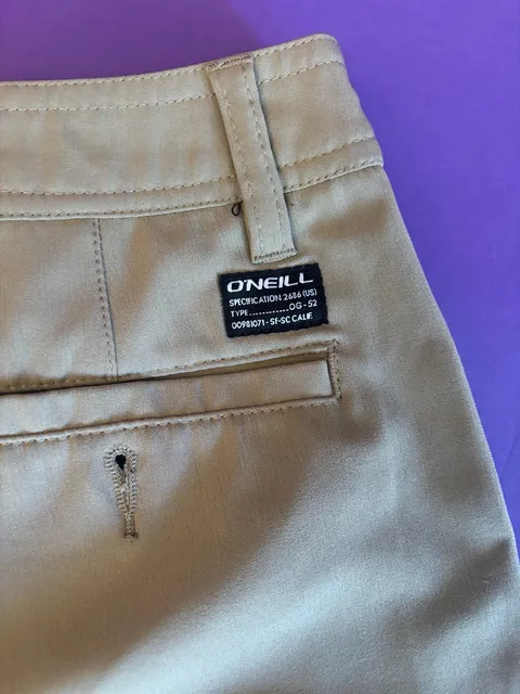 O'Neill Hybrid Shorts Size 27 Khaki Tan Casual Men