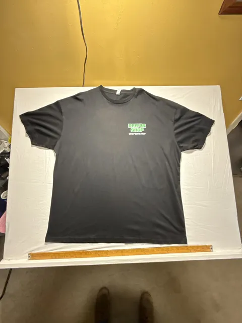 Smart Blanks Reefer Shop Dispensary T-Shirt Size 3XL Black