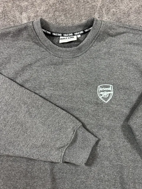 Hale End Arsenal Sweatshirt Size L Grey Future Brilliance