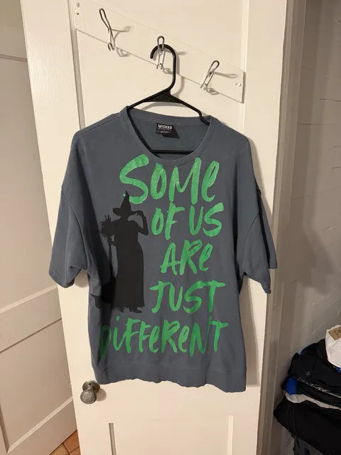 Wicked Universal Studios Sweatshirt Size L Grey Some Of Us Are Different