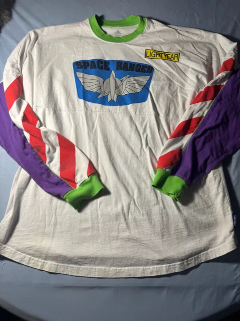 Disney Buzz Lightyear Spirit Jersey Size XXL Space Ranger White
