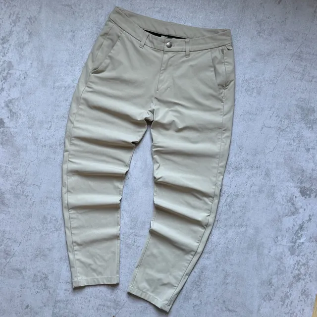 Lululemon ABC Pant Size 30 Beige Slim Fit Technical Trousers