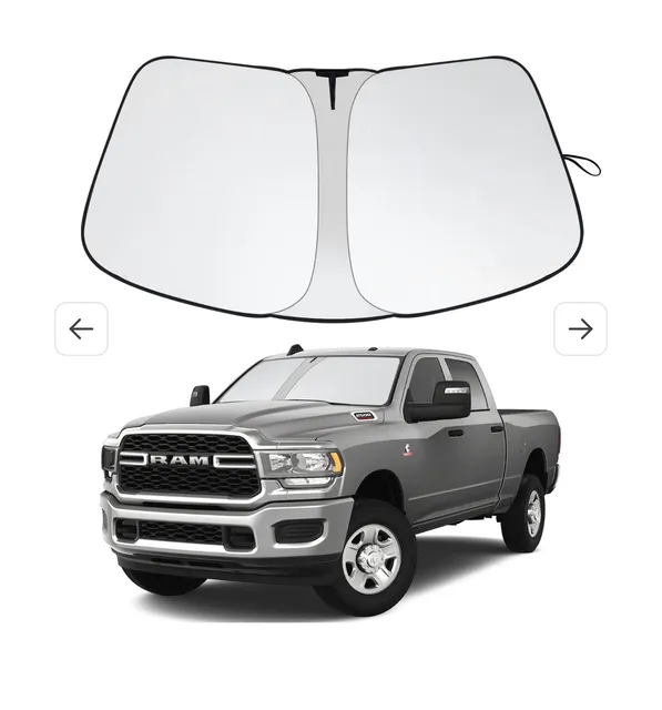 Windshield Sun Shade Fit For Dodge Ram 2500 3500 2010-2026