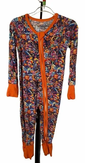 Luminous Littles Zippy 2T Halloween Care Bears Pajamas