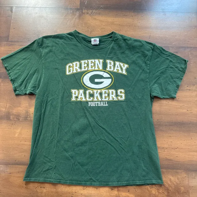 NFL Team Apparel Green Bay Packers T-Shirt Size 2XL