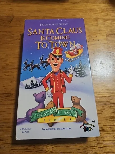 Santa Claus is Coming to Town - Christmas Classic - VHS Tape (Still Sealed)