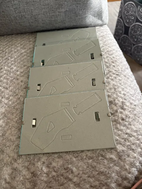 IKEA Glass Clip Picture Frame Lot of 4