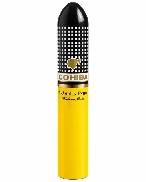 Cohiba Pirámides Extra Tubos Cigar Aluminum Case
