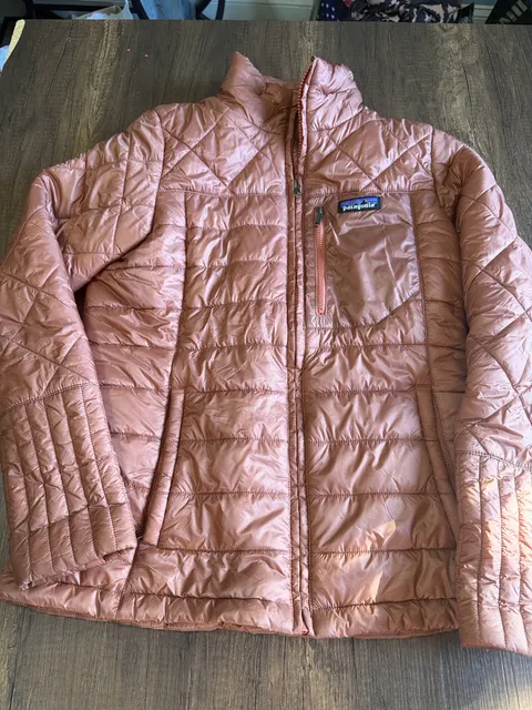 Patagonia Quilted Down Jacket Pink