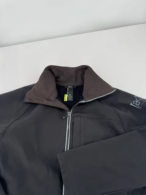 Burton AK Dryride Softshell Jacket Size M Black Full Zip