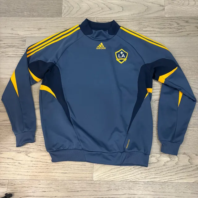 Adidas LA Galaxy Formotion Sweatshirt Size XL Blue Soccer MLS