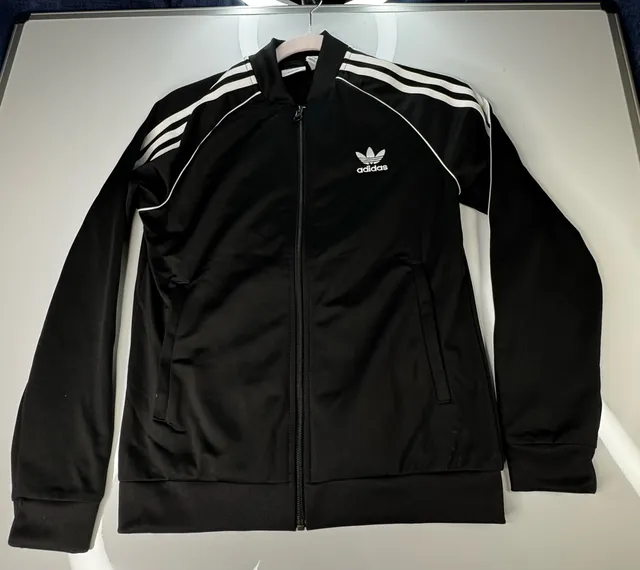 Adidas SST Track Jacket Size M Black White Originals