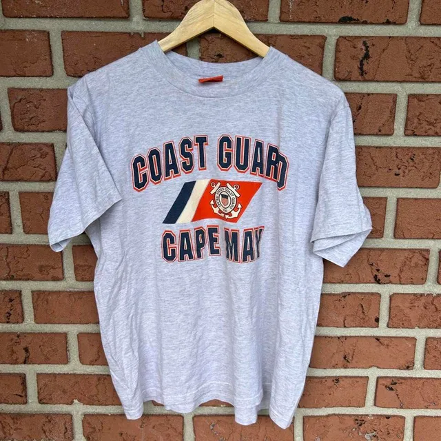 The Cotton Exchange Coast Guard Cape May T-Shirt Size M Made In USA