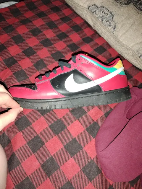 Nike Dunk Low Retro Ltd Size 9.5 Tattoo Spider Web